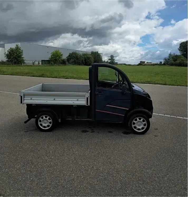Gebraucht Aixam D-truck 2017 Blau Kleinwagen