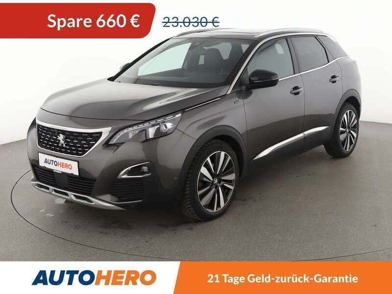 Platinum grau Gebraucht 2019 Peugeot 3008 GT SUV | 22.370 € (Fairer Preis) - Bild 1/3