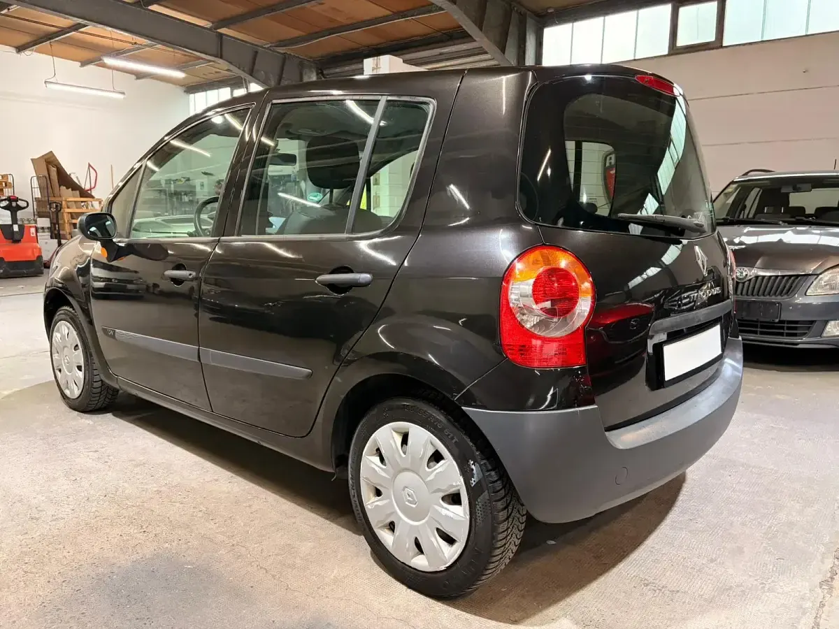 Gebraucht Renault Modus 75 PS (55 kW) 2005 Schwarz Van / Kleinbus