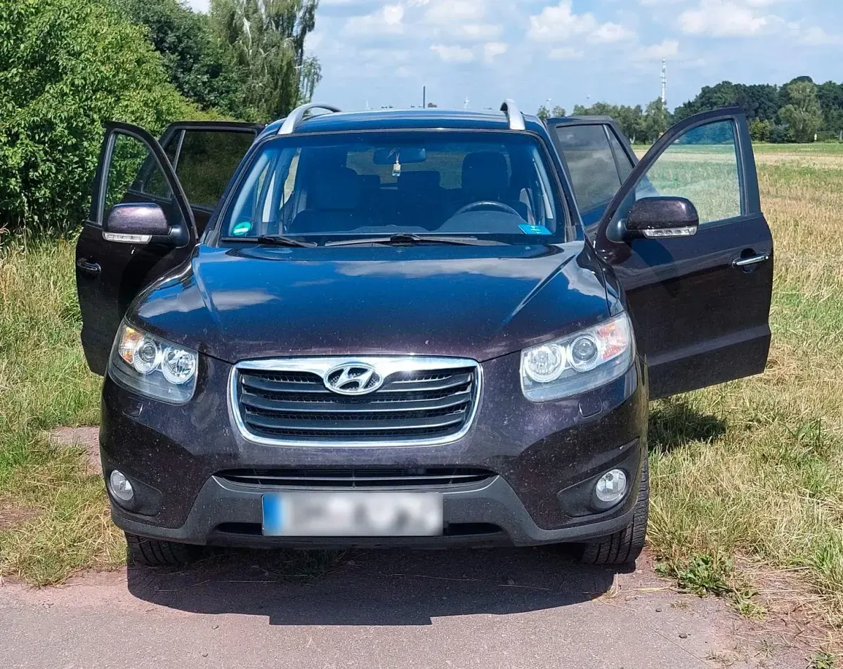Gebraucht Hyundai Santa Fe Premium 197 PS (144 kW) 2011 Braun SUV