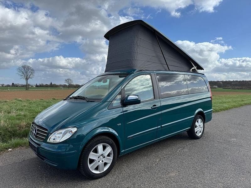 Grün Gebraucht 2010 Mercedes Viano Marco Polo Van / Kleinbus | 24.900 € - Bild 1/4