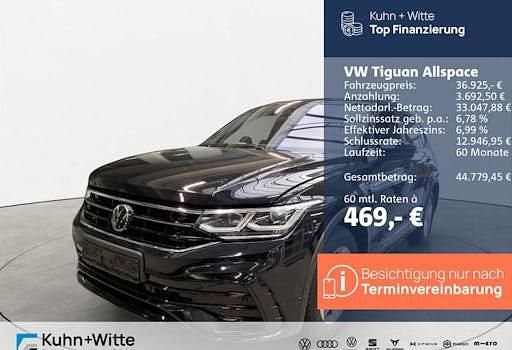 Gebraucht VW Tayron R-line 245 PS (180 kW) 2022 Schwarz SUV