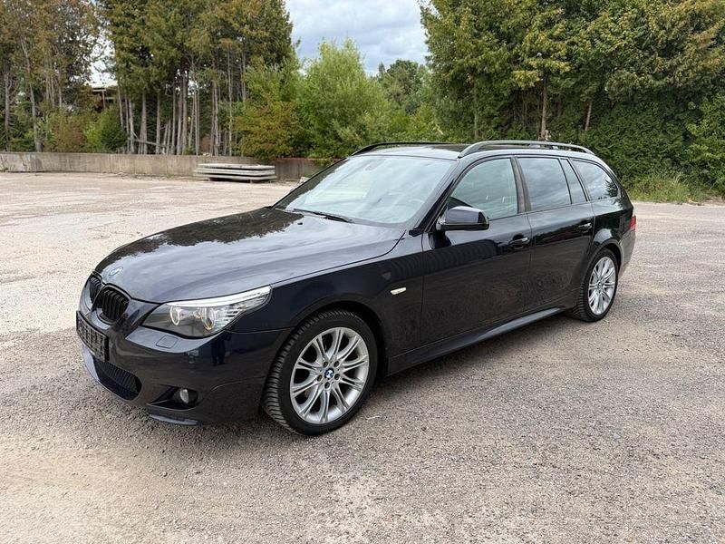 Schwarz Gebraucht 2009 BMW 530 M Sport Kombi | 8.800 € (Fairer Preis) - Bild 1/4