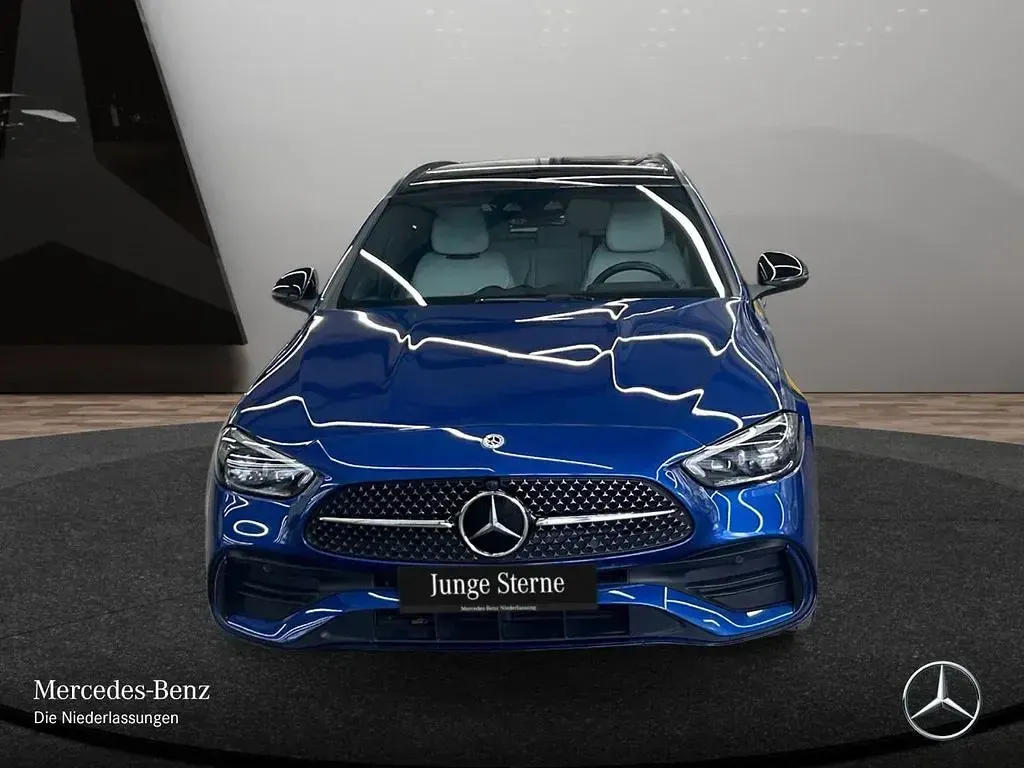 Gebraucht Mercedes C220 AMG 200 PS (147 kW) 2023 Blau Limousine