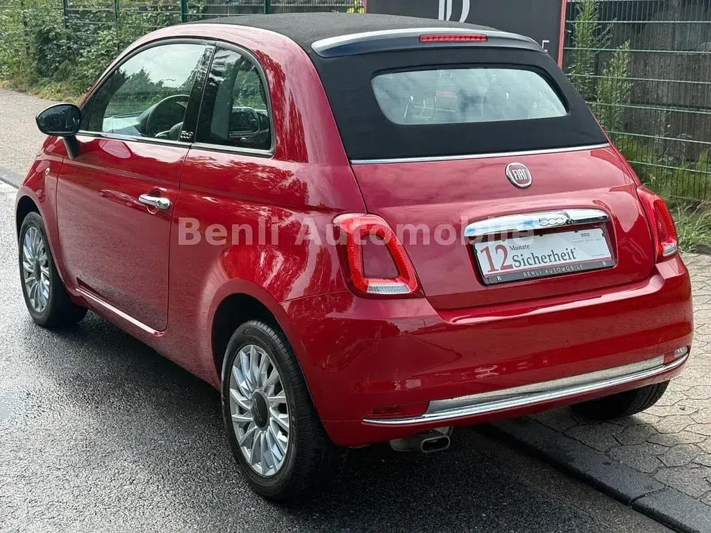 Gebraucht Fiat 500C 69 PS (50 kW) 2017 Colore esterno (passione rot) Cabrio