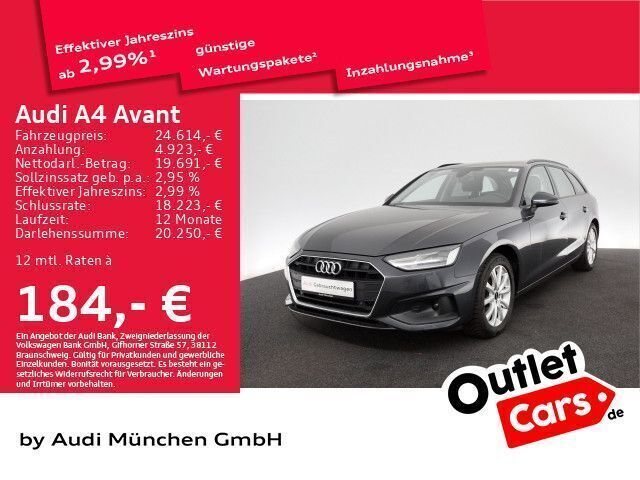 Manhattangrau metallic Gebraucht 2021 Audi A4 Design Kombi | 24.614 € (Guter Preis) - Bild 1/1