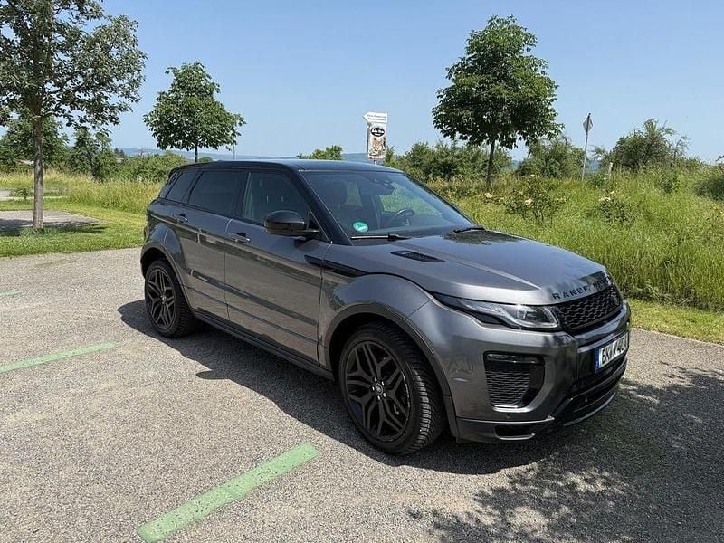 Grau Gebraucht 2018 Land Rover Range Rover evoque HSE Dynamic SUV | 13.750 € (Superpreis) - Bild 1/4