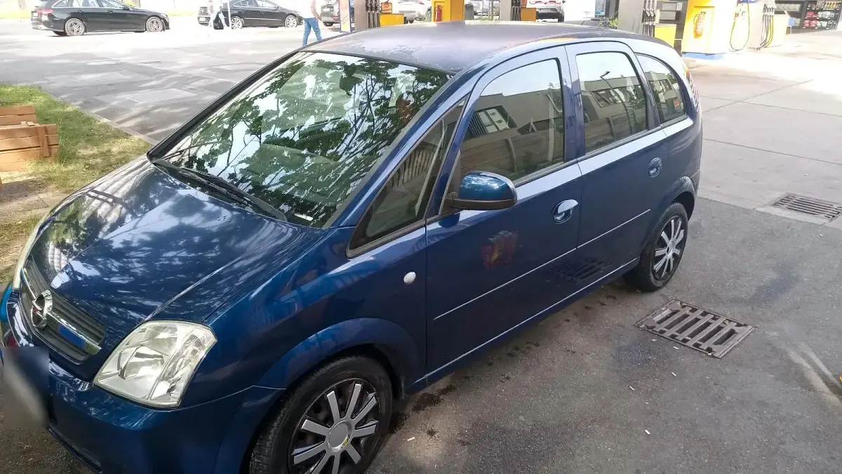 Gebraucht Opel Meriva 2005 Blau Van / Kleinbus