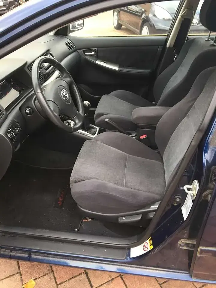Brugt Toyota Corolla Sol 116 HK (85 kW) 2003 Blå Sedan