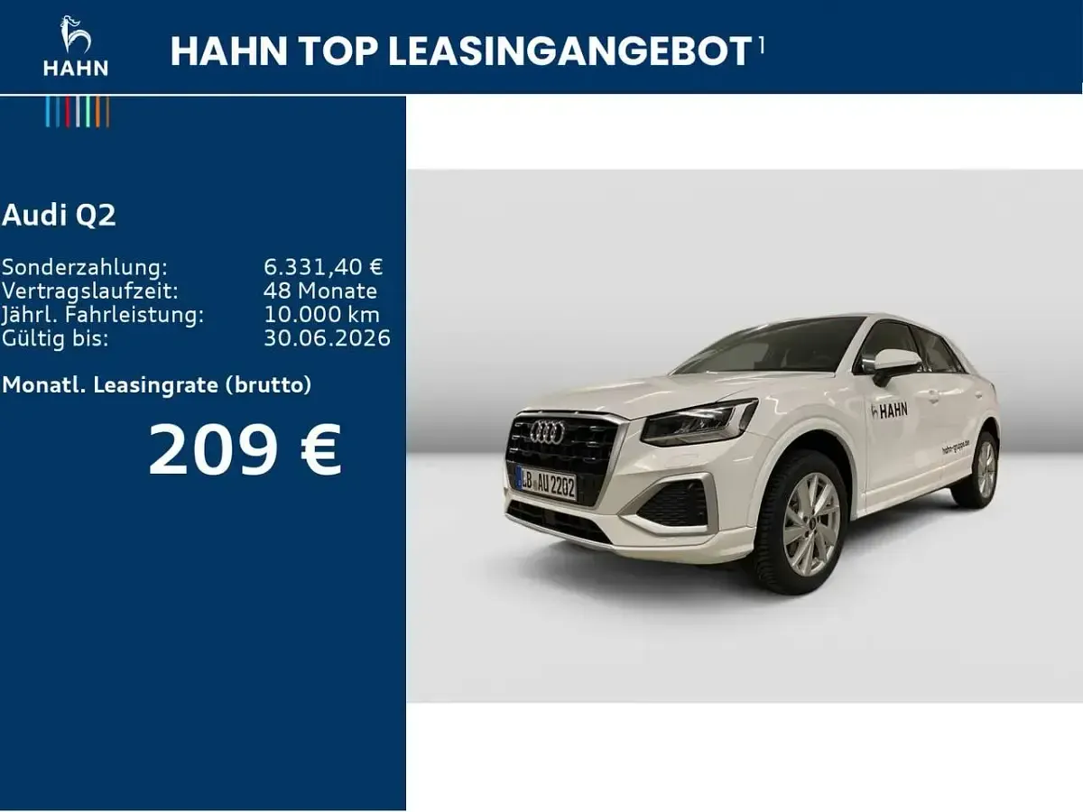 Używany Audi Q2 Advanced Plus 150 KM (110 kW) 2025 Biały SUV