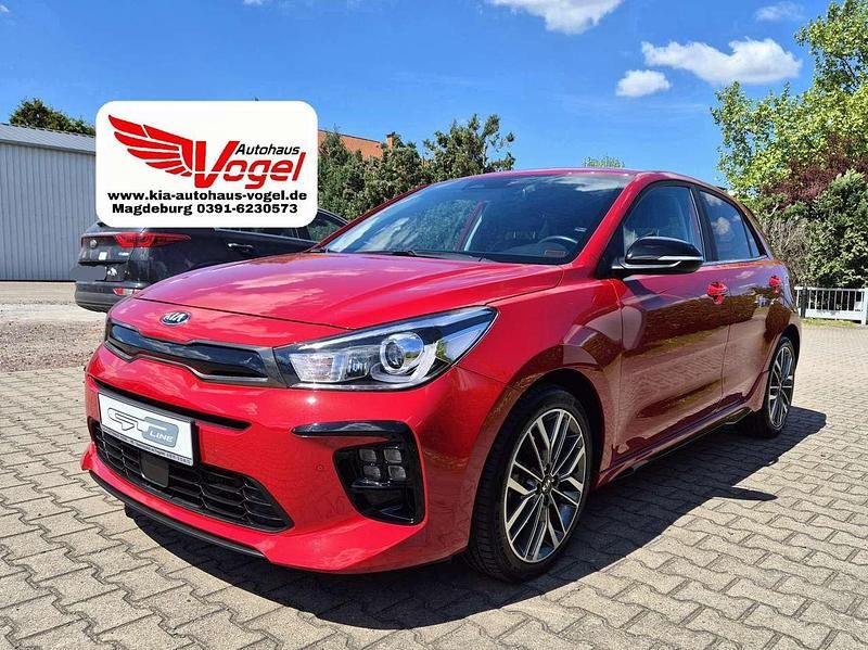 (beg) signalrot met. Gebraucht 2021 Kia Rio 4 Kleinwagen | 19.500 € (Teuer) - Bild 1/4