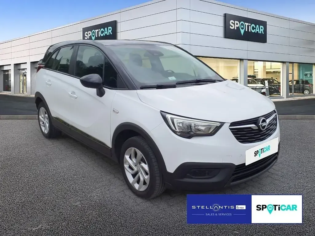 Gebraucht Opel Crossland Edition 110 PS (80 kW) 2019 Weiß SUV