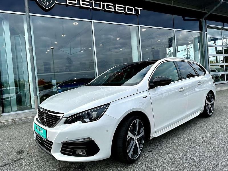 Blanc nacre Gebraucht 2018 Peugeot 308 GT Kombi | 16.900 € (Guter Preis) - Bild 1/4