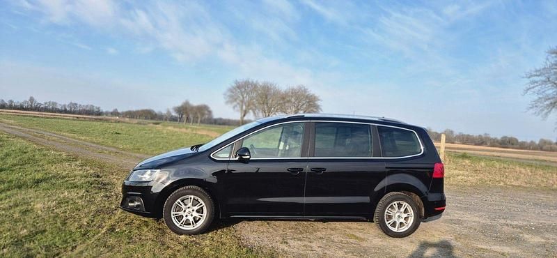 Gebraucht Seat Alhambra 177 PS (130 kW) 2013 Schwarz Van / Kleinbus
