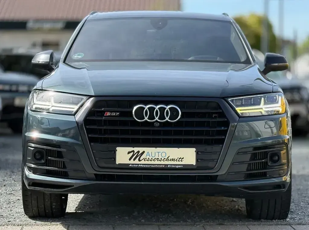 Gebraucht Audi SQ7 Exclusive 435 PS (319 kW) 2017 Grün SUV