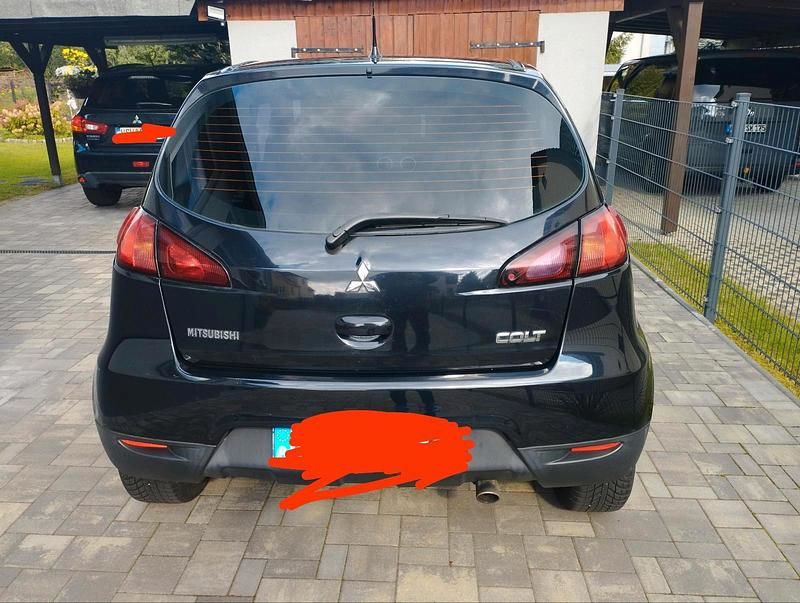 Schwarz Gebraucht 2008 Mitsubishi Colt Kleinwagen | 2.800 € - Bild 1/4