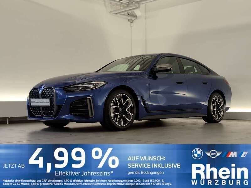 Portimao blau metallic Gebraucht 2024 BMW 440 Coupé | 57.700 € (Guter Preis) - Bild 1/4