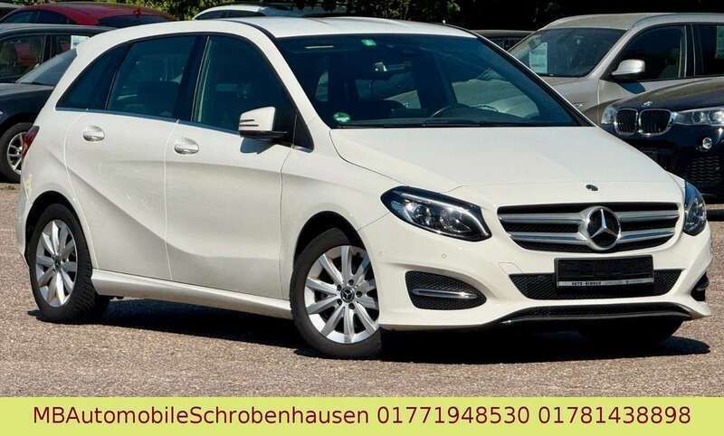 Weiß Gebraucht 2018 Mercedes B200 Van / Kleinbus | 9.499 € (Superpreis) - Bild 1/3