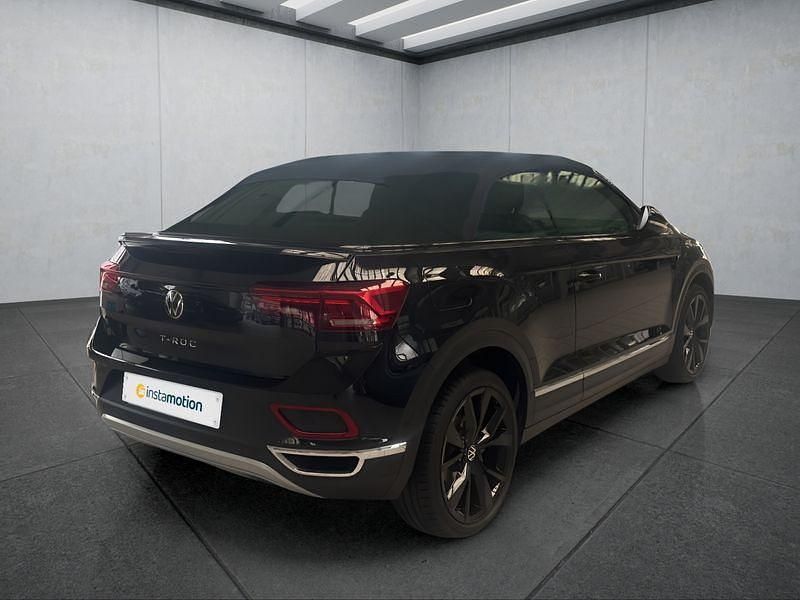 Gebraucht VW T-Roc Cabriolet 150 PS (110 kW) 2022 Schwarz Cabrio