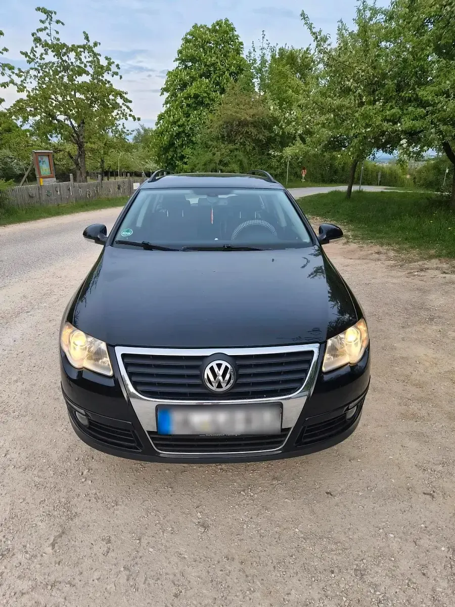 Gebraucht VW Passat 140 PS (102 kW) 2008 Schwarz Kombi