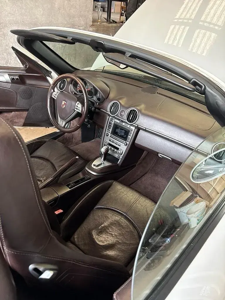 Gebraucht Porsche Boxster 245 PS (180 kW) 2006 Weiß Cabrio