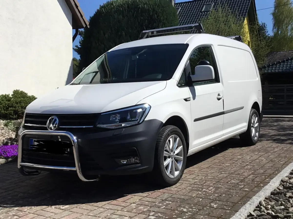 Gebraucht VW Caddy Maxi 150 PS (110 kW) 2018 Weiß Van / Kleinbus