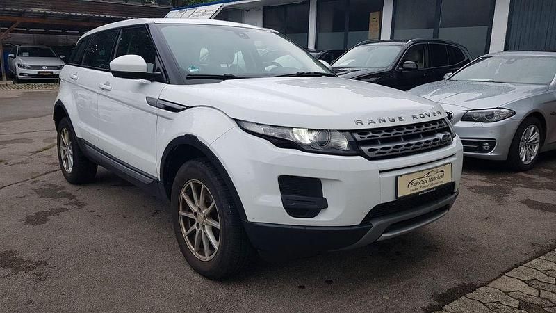 Weiß Gebraucht 2014 Land Rover Range Rover evoque Pure SUV | 10.990 € (Guter Preis) - Bild 1/4
