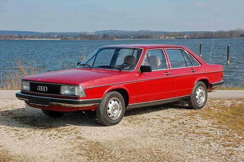 Rot Gebraucht 1980 Audi 100 Limousine | 9.950 € - Bild 1/4