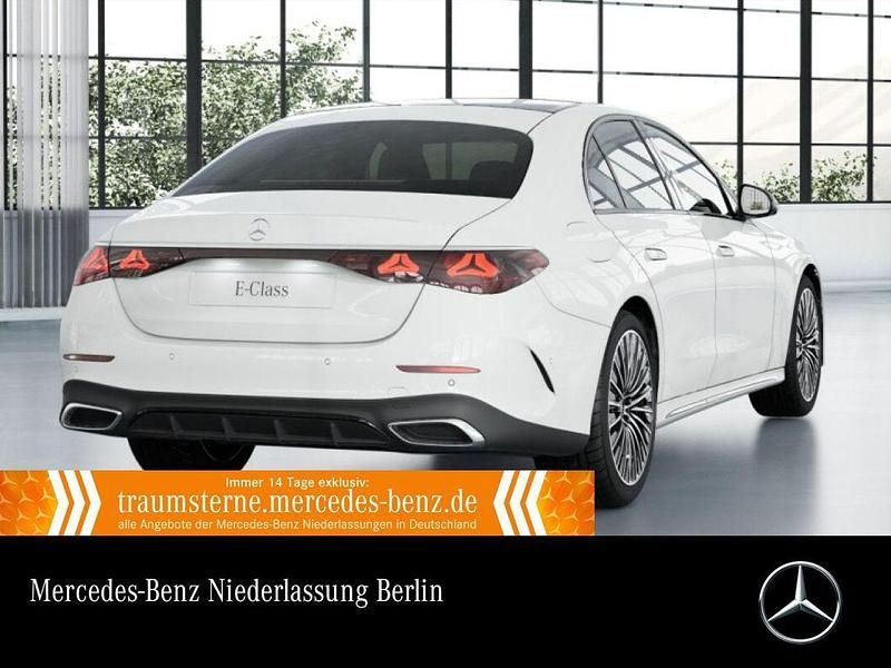 Polarweiß Gebraucht 2025 Mercedes E200 AMG line Limousine | 62.250 € (Fairer Preis) - Bild 1/4