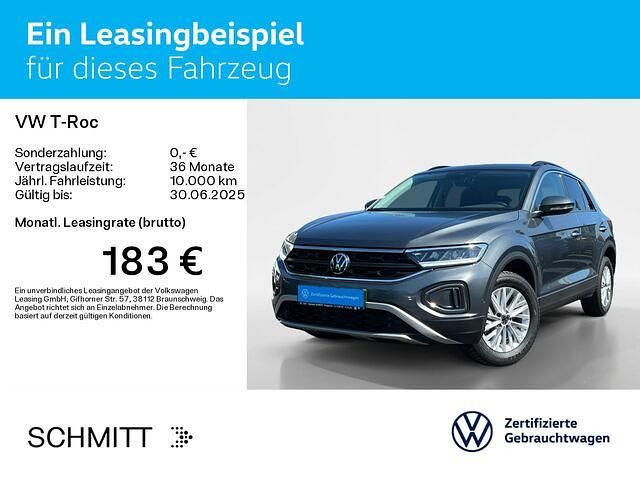 Gebraucht VW T-Roc Life 116 PS (85 kW) 2024 Indiumgrau metallic SUV