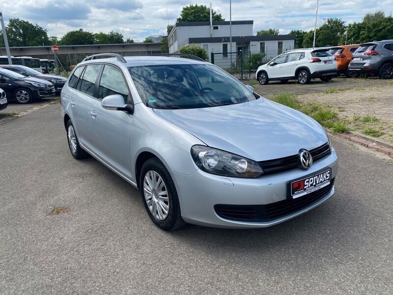 Silber Gebraucht 2010 VW Golf VI Trendline Kombi | 4.499 € (Fairer Preis) - Bild 1/4