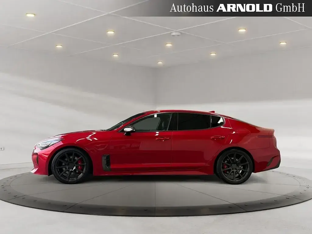 Brugt Kia Stinger GT 370 HK (272 kW) 2018 Rød Hatchback