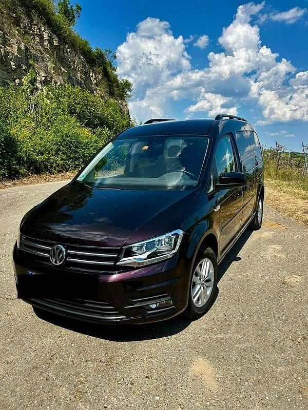 Violett Gebraucht 2020 VW Caddy Maxi Comfortline Van / Kleinbus | 19.200 € (Fairer Preis) - Bild 1/4