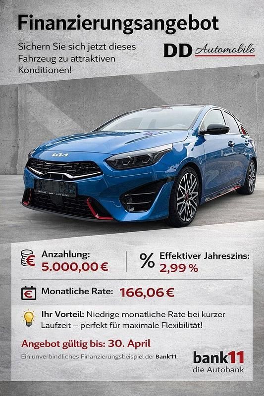 Gebraucht Kia ProCeed GT 204 PS (150 kW) 2022 Blue flame Kombi