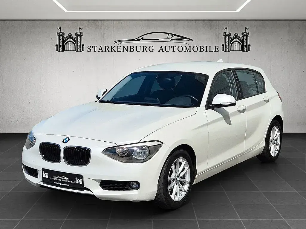 Gebraucht BMW 118 Advantage 170 PS (125 kW) 2014 Mineralweiss Kleinwagen