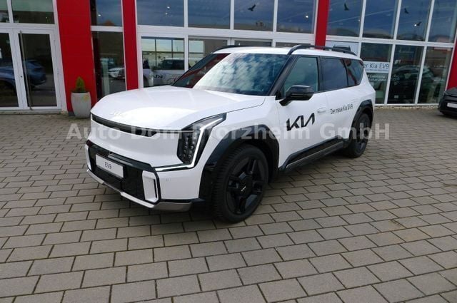 Snow white pearl met. (swp) Gebraucht 2024 Kia EV9 2 SUV | 65.780 € (Fairer Preis) - Bild 1/4