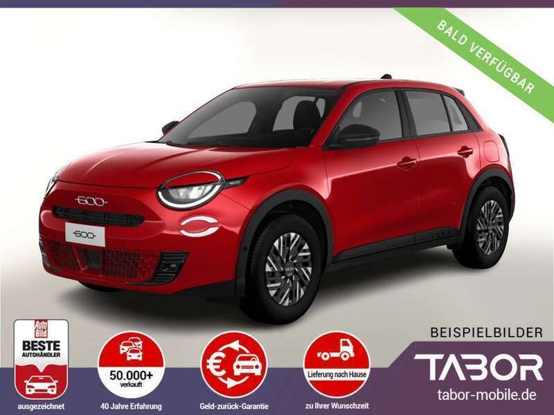 Rot Neu 2025 Fiat 600 SUV | 21.988 € (Superpreis) - Bild 1/4