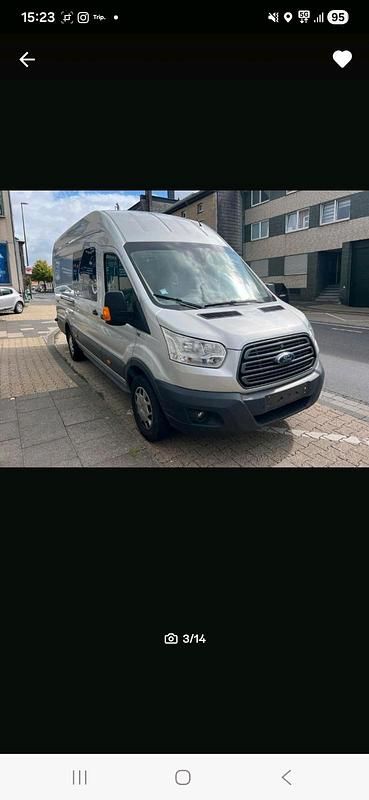 Gebraucht Ford Transit 170 PS (125 kW) 2019 Silber Van / Kleinbus