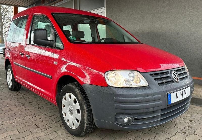Gebraucht VW Caddy Life 80 PS (58 kW) 2009 Rot Van / Kleinbus