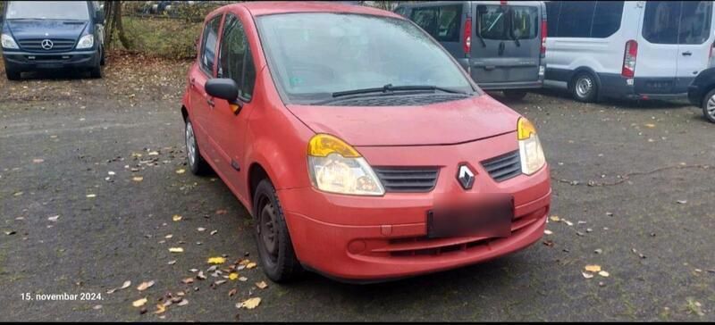 Rot Gebraucht 2004 Renault Modus Van / Kleinbus | 650 € (Guter Preis) - Bild 1/4