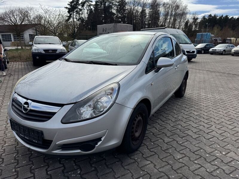 Gebraucht Opel Corsa Edition 80 PS (58 kW) 2008 Silber Kleinwagen
