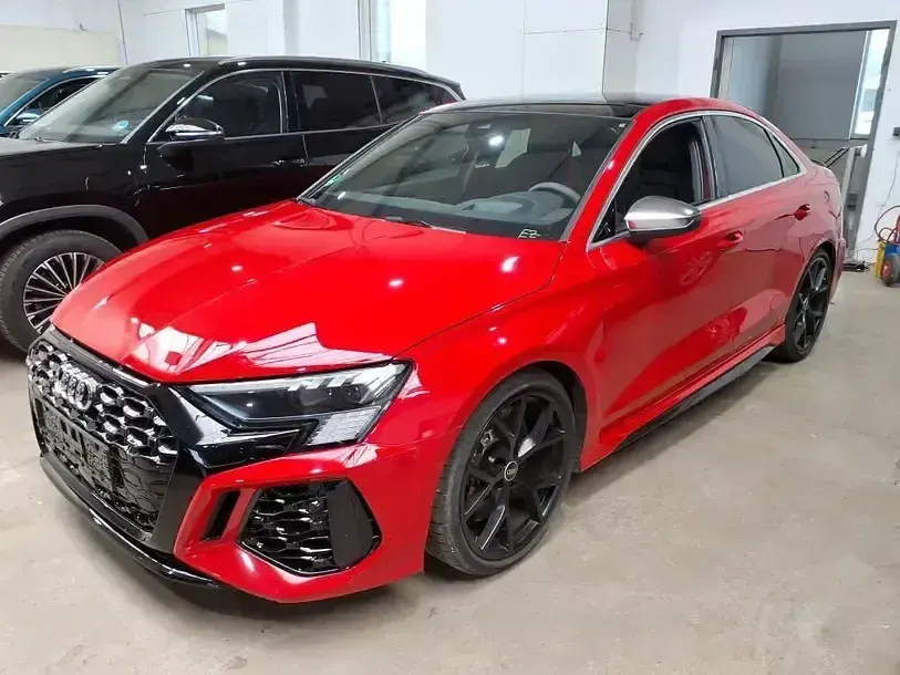 Gebraucht Audi RS3 Sport 400 PS (294 kW) 2021 Tangorot metallic Limousine