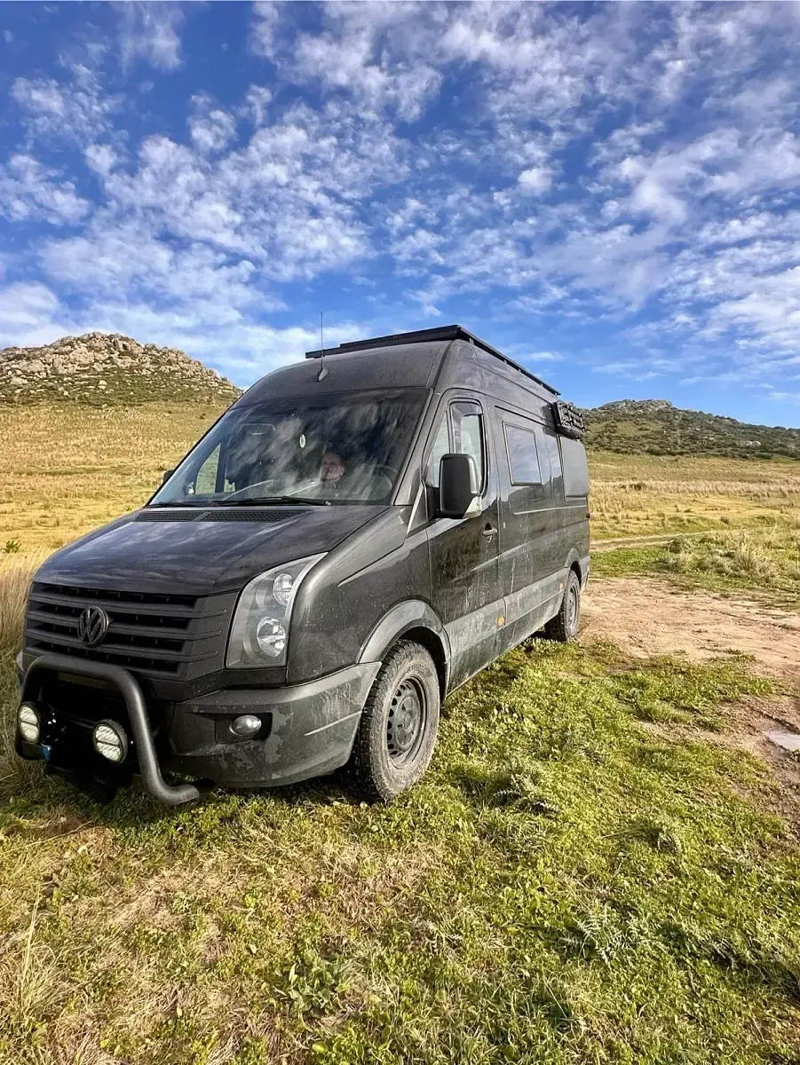 Gebraucht VW Crafter 163 PS (119 kW) 2016 Schwarz Van