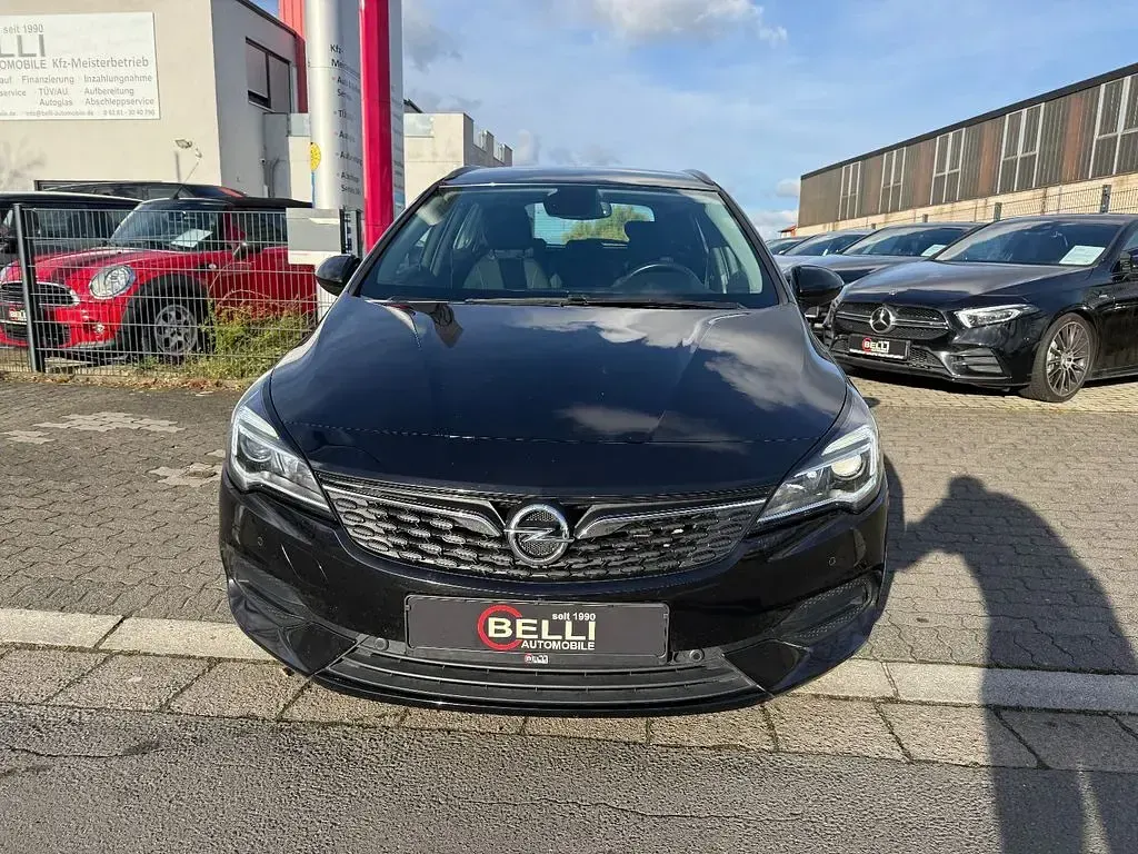 Gebraucht Opel Astra Edition 122 PS (89 kW) 2020 Schwarz Kombi
