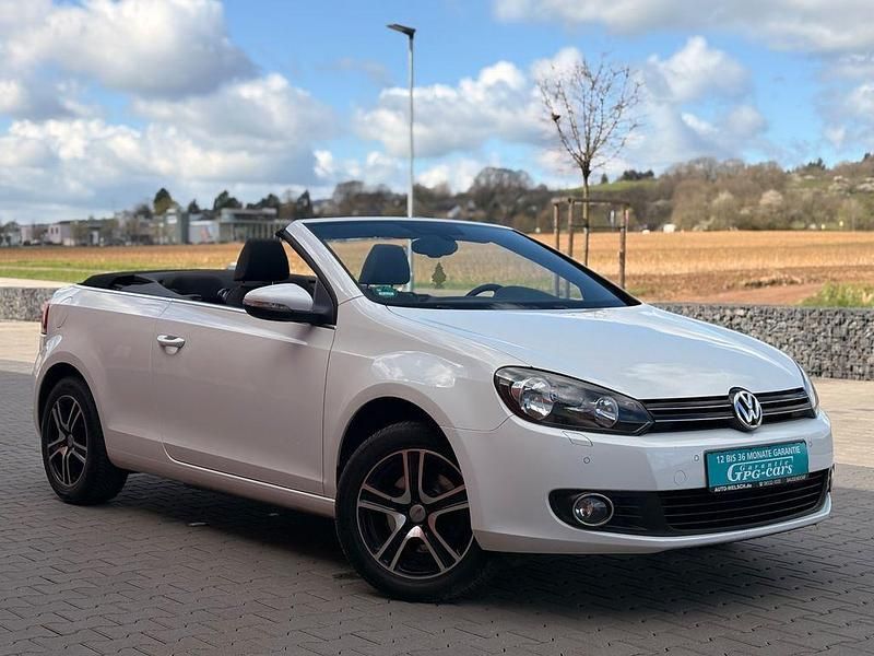 Usata VW Golf 105 CV (77 kW) 2011 Bianco Cabrio