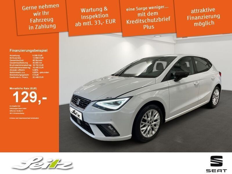 Nevada weiss Gebraucht 2024 Seat Ibiza FR Limousine | 20.098 € (Fairer Preis) - Bild 1/4