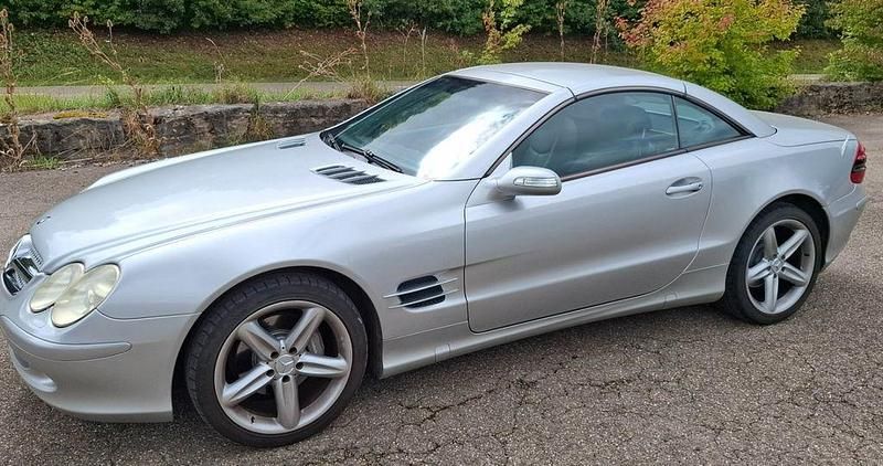 Silber Gebraucht 2004 Mercedes SL350 Edition Cabrio | 16.950 € (Superpreis) - Bild 1/4