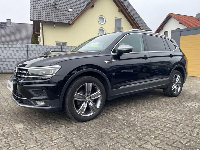 Gebraucht VW Tiguan Allspace 150 PS (110 kW) 2017 Schwarz SUV