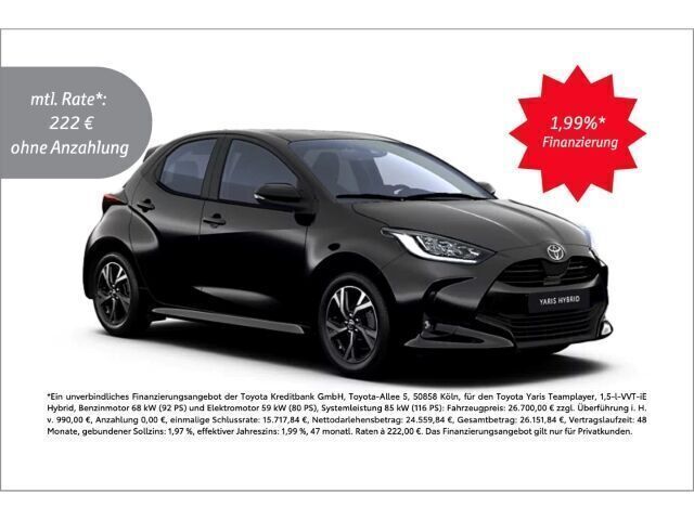 Andere farbe Neu 2025 Toyota Yaris Hybrid Kleinwagen | 24.480 € (Guter Preis) - Bild 1/2