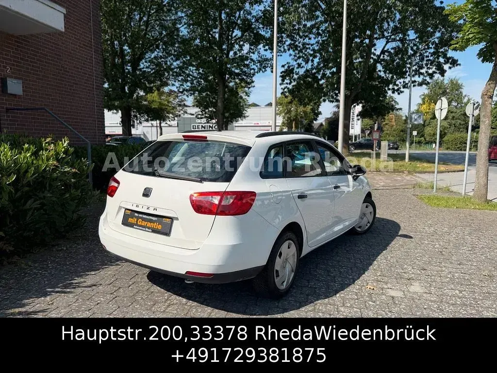 Gebraucht Seat Ibiza Reference 69 PS (50 kW) 2010 Weiß Limousine